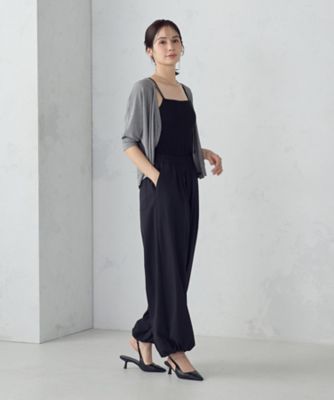 クロップド ラメ ドルマンシルエット カーディガン（1256CM03