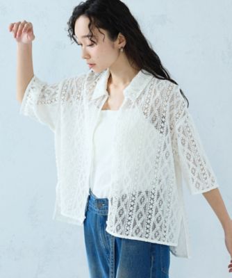 レース シャツ（1256CO04） | COMME CA ISM (Women)/コムサ