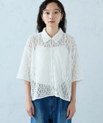 レース シャツ（1256CO04） | COMME CA ISM (Women)/コムサ