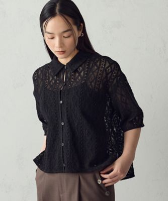 レース シャツ（1256CO04） | COMME CA ISM (Women)/コムサ