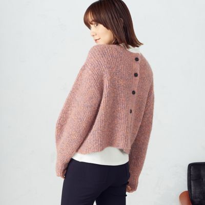 ＜COMME CA ISM (Women)＞２ＷＡＹ　ミックスカラーカーディガン（１２５７ＫＡ０８）