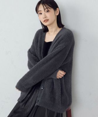 美品 アルパカ50% R-ISM リズム ロングニットカーディガン シャギー 楽天市場】ロングカーディガン シャギーニットカーディガン