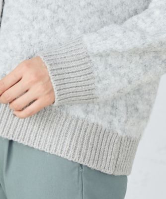 ミックスカラー ブークレカーディガン（1257KK01） | COMME CA