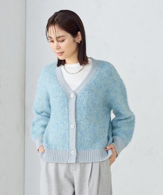 新品タグ付き 【洗える】エムプルミエ ポケットデザイン半袖ニットカーディガン 新品タグ付き 【洗える】エムプルミエ ポケットデザイン半袖