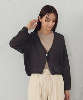 ＭＡＤＥ　ＩＮ　ＪＡＰＡＮ　和紙カーディガン（１２５７ＫＫ０７）