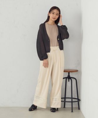 ＭＡＤＥ　ＩＮ　ＪＡＰＡＮ　和紙カーディガン（１２５７ＫＫ０７）
