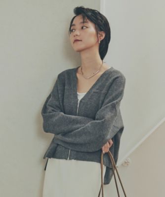 シクラスカーディガンS シクラスカーディガンS シクラス CYCLAS フード ジップカーディガン