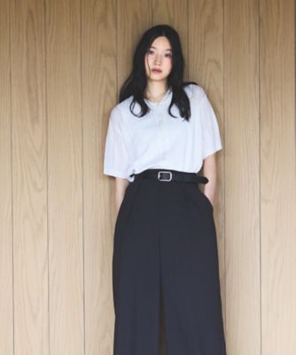 ウォッシャブル】メッシュ ニットシャツ（1257KO06） | COMME