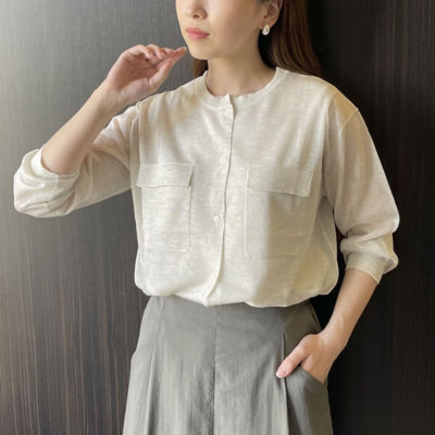 ＜COMME CA ISM (Women)＞【一部店舗限定】ニットシャツ（１２５７ＫＹ０７）