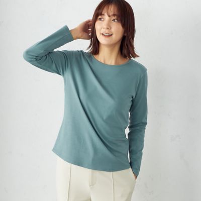 クルーネック　長袖Ｔシャツ（１２６０ＣＣ０１）