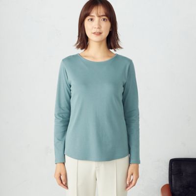 クルーネック　長袖Ｔシャツ（１２６０ＣＣ０１）