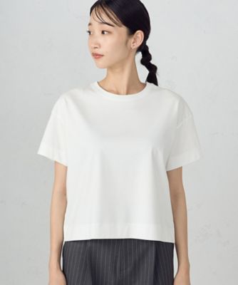 ボックスシルエット　クロップド丈Ｔシャツ（１２６０ＣＩ０１）