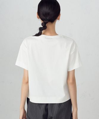 ボックスシルエット　クロップド丈Ｔシャツ（１２６０ＣＩ０１）