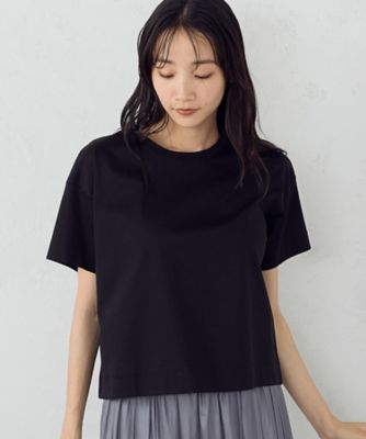 ボックスシルエット　クロップド丈Ｔシャツ（１２６０ＣＩ０１）