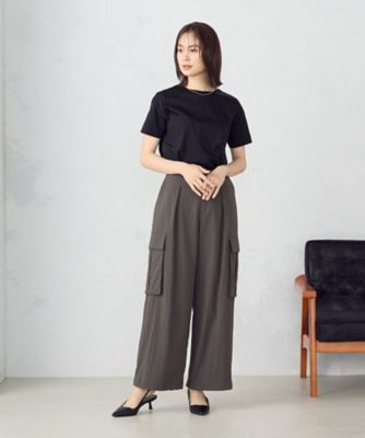 ボックスシルエット　クロップド丈Ｔシャツ（１２６０ＣＩ０１）