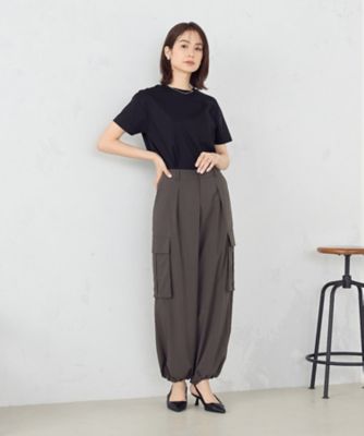 ボックスシルエット　クロップド丈Ｔシャツ（１２６０ＣＩ０１）