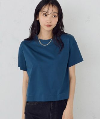 ボックスシルエット　クロップド丈Ｔシャツ（１２６０ＣＩ０１）