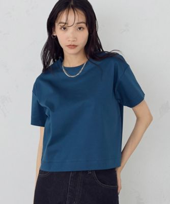 ボックスシルエット　クロップド丈Ｔシャツ（１２６０ＣＩ０１）