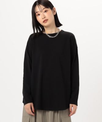 後ろスリット　Ｔシャツ　（長袖）（１２６０ＣＩ０２）