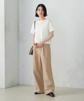 ボックスシルエット　クロップド丈　Ｔシャツ（１２６０ＣＫ０１）