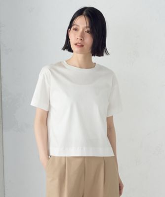 ボックスシルエット　クロップド丈　Ｔシャツ（１２６０ＣＫ０１）