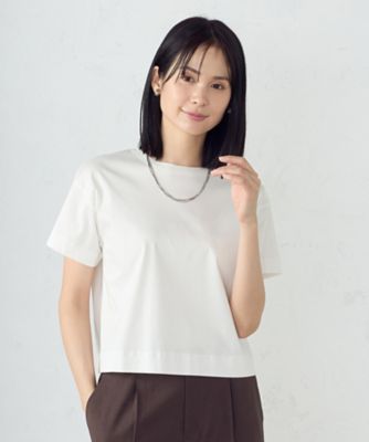 ボックスシルエット　クロップド丈　Ｔシャツ（１２６０ＣＫ０１）