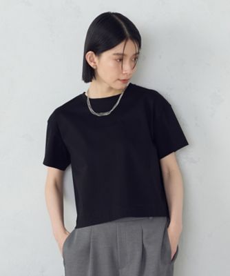 ボックスシルエット　クロップド丈　Ｔシャツ（１２６０ＣＫ０１）