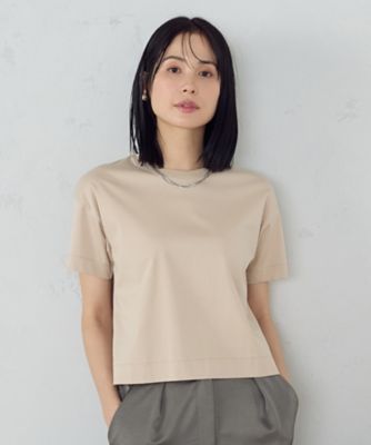 ボックスシルエット　クロップド丈　Ｔシャツ（１２６０ＣＫ０１）