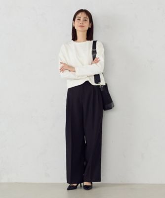 クロップド丈 Tシャツ（長袖）（1260CK03） | COMME CA