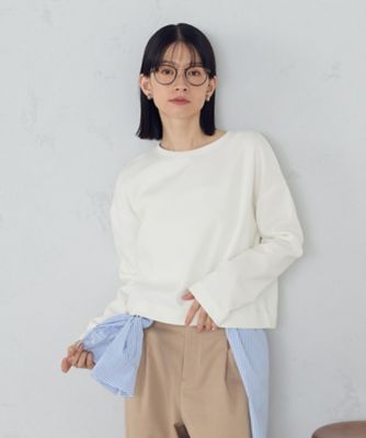 クロップド丈 Tシャツ（長袖）（1260CK03） | COMME CA ISM