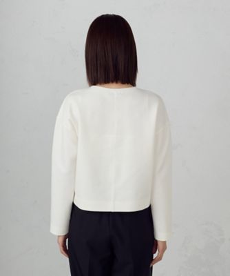 CRONOS クロップド長袖Tシャツ カップ付き CRONOS BLACK MOCK NECK LONG SLEEVE T-SHIRT【BLACK】