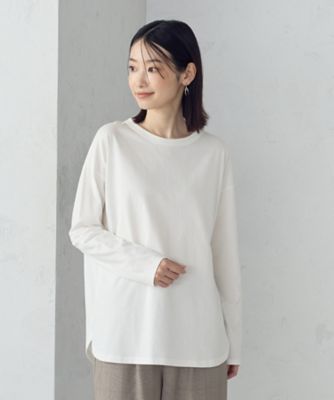 希少 g.o.a ゴア ロングカットソー earth_eco_loco メール便可 綿100% 日本製 Tシャツ カットソー