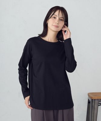 裾スリット ロングTシャツ（1260CM02） | COMME CA ISM
