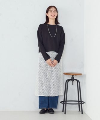 クロップド丈 ロンT（1260CM05） | COMME CA ISM (Women