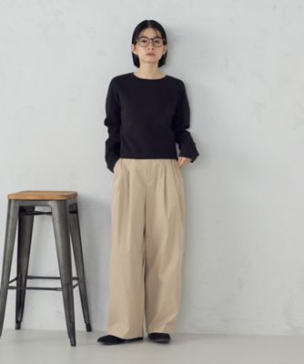 クロップド丈 ロンT（1260CO01） | COMME CA ISM (Women
