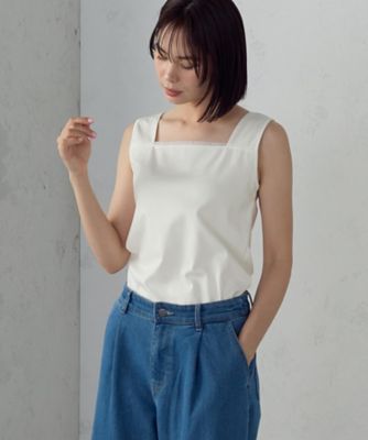 2WAYスクエア ネックタンクトップ（1263CO02） | COMME CA