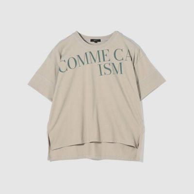 【SALE】COMME CA ISM (Women)/コムサ イズム 配色ロゴ プリントTシャツ 34 トップス【三越伊勢丹/公式】