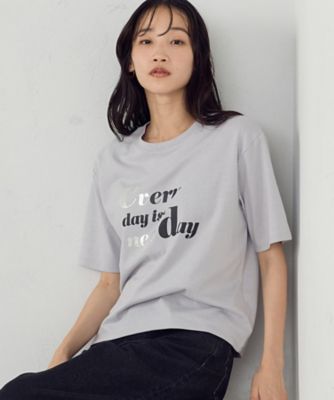 速乾　箔プリント　Ｔシャツ（１２６４ＣＩ０３）