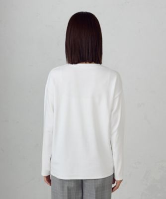 フラワープリント　Ｔシャツ（長袖）（１２６４ＣＫ０９）