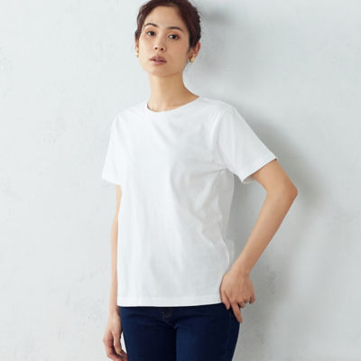 ＜COMME CA ISM (Women)＞ベーシック　Ｔシャツ（１２６４ＣＹ０４）