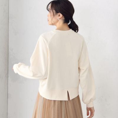 ＜COMME CA ISM (Women)＞裏毛　トレーナー（１２６８ＣＣ０３）