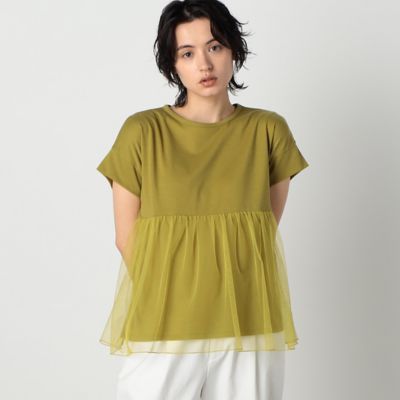 チュール ペプラムトップス（1268CC20） | COMME CA ISM