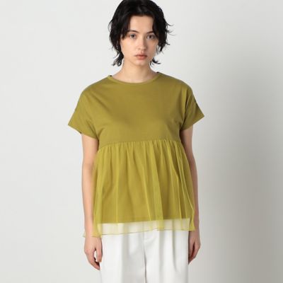 チュール ペプラムトップス（1268CC20） | COMME CA ISM