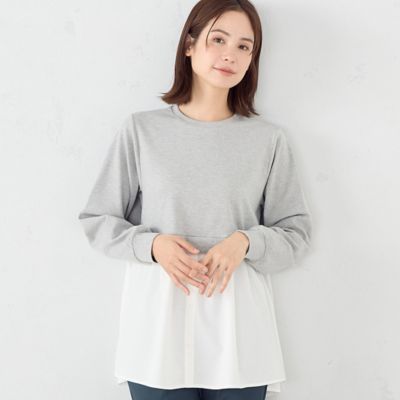 ＜COMME CA ISM (Women)＞ドッキング　トップス（１２６８ＣＥ１２）