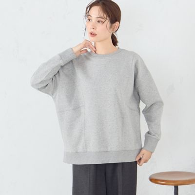 ＜COMME CA ISM (Women)＞裏起毛　スウェット（１２６８ＣＥ１４）
