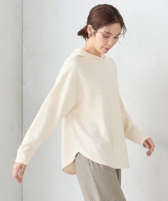 ＜COMME CA ISM (Women)＞裏毛　パーカー（１２６８ＣＧ０１）