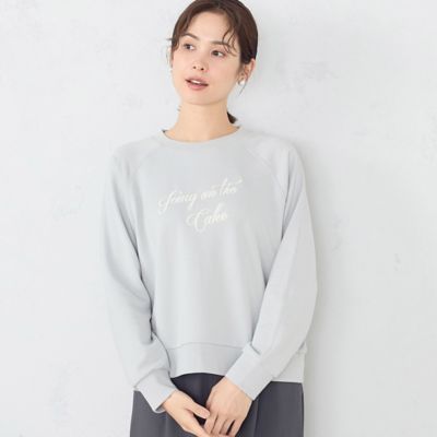 ロゴ刺繍 スウェット（1268CG04） | COMME CA ISM (Women