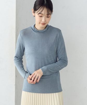 ハイネック長袖　Ｔシャツ（１２６８ＣＩ１７）