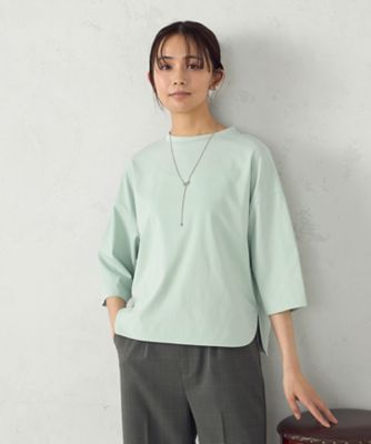 ７分袖シンプルカットソー（１２６８ＣＫ１０）