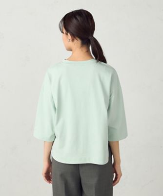 ７分袖シンプルカットソー（１２６８ＣＫ１０）